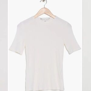 Trina Turk White Short Sleeve Tee